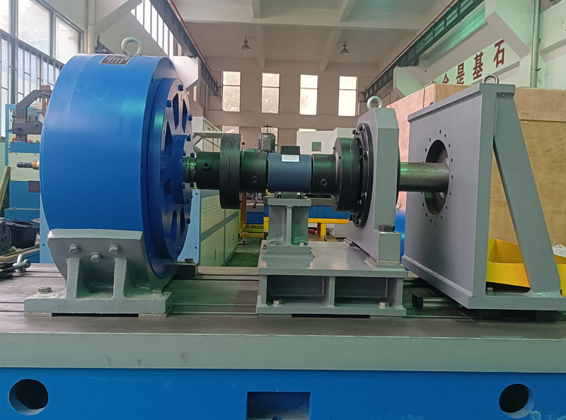 Hydraulic motor magnetic particle dynamometer